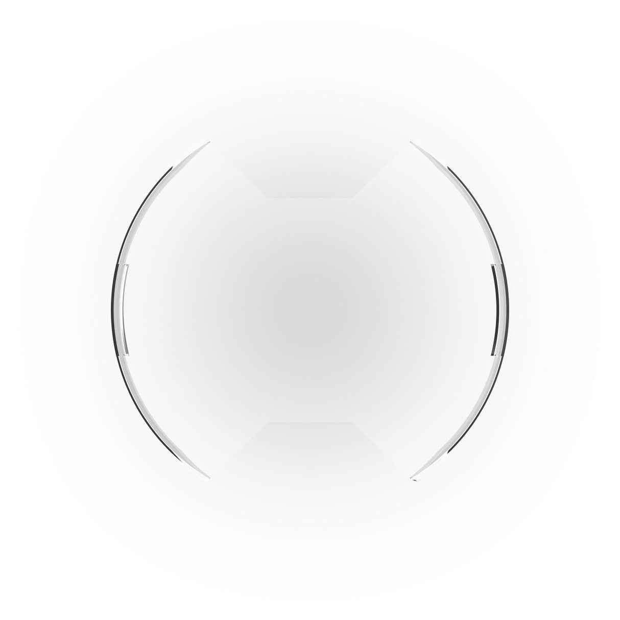 KC HiLiTES 5207 SlimLite 8" LED - Light Shield - Clear