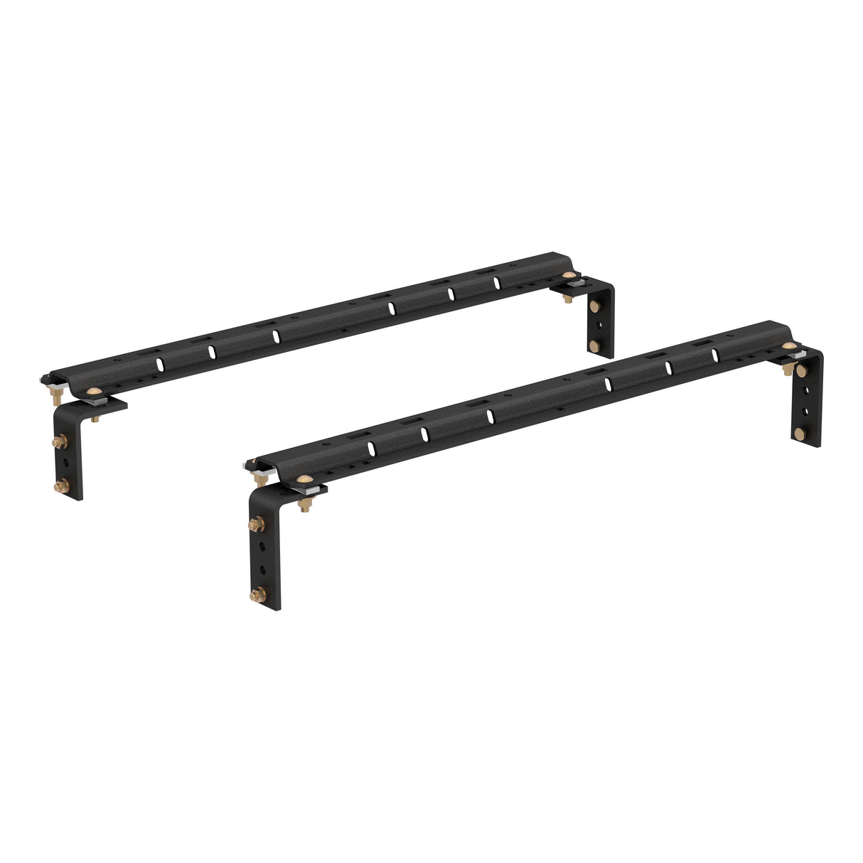 Curt - Universal 5th Wheel Base Rails, 25K (Carbide Black) - 16200