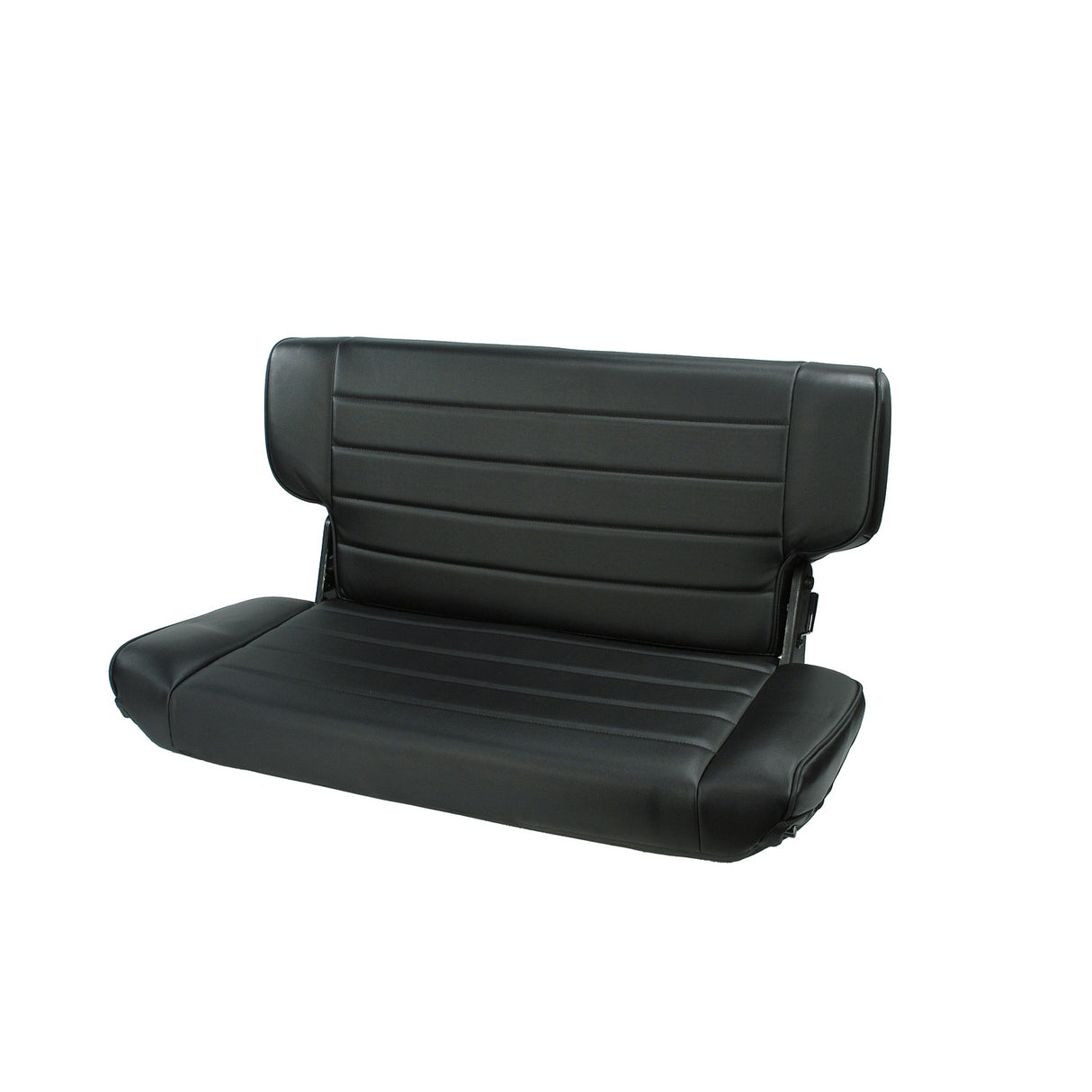 Rugged Ridge - Fold and Tumble Rear Seat, Black Denim; 97-02 Jeep Wrangler TJ - 13463.15