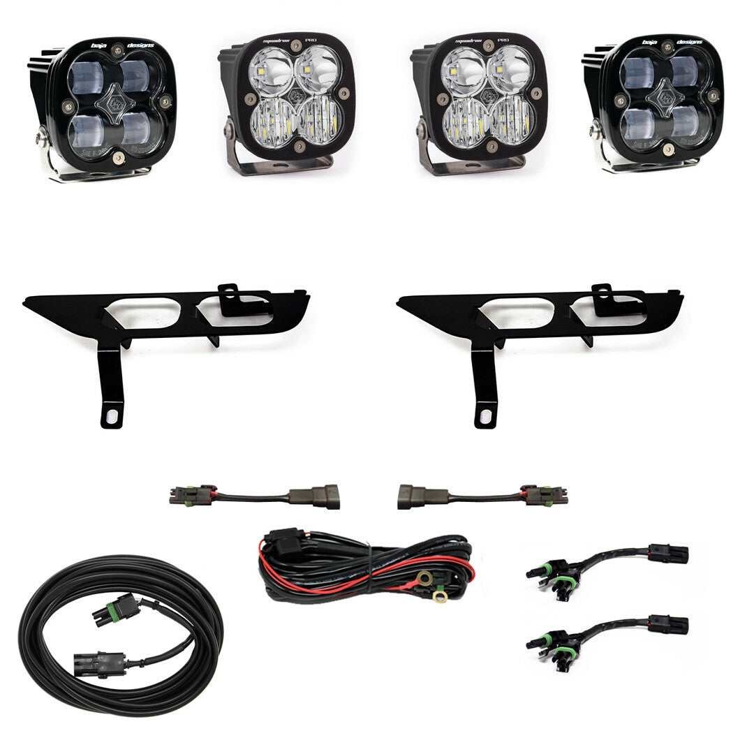 Baja Designs - 447698 - Squadron SAE/Sport Fog Pocket Light Kit