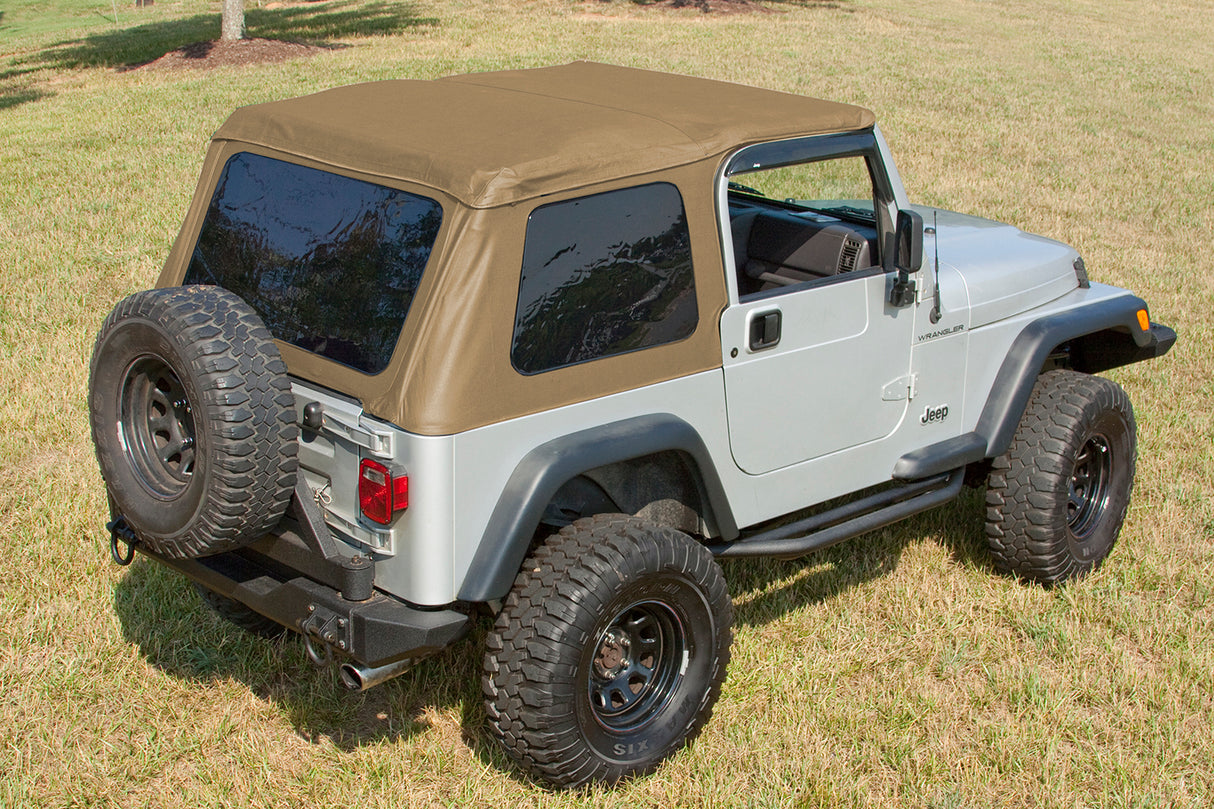 Rugged Ridge - Rugged Ridge 13750.37 XHD Soft Top, Bowless, Spice; 97-06 Jeep Wrangler TJ - 13750.37