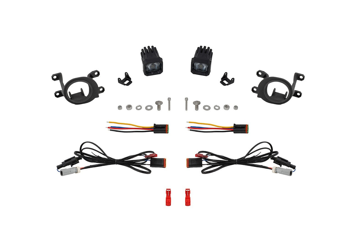 Diode Dynamics - SSC1 Type BM LED Fog Light Kit White SAE Fog - DD8289