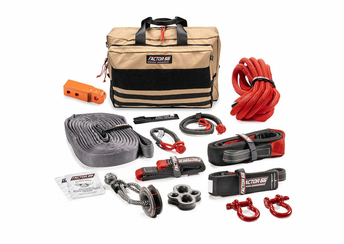 Factor55 - Vehicle Recovery Kit, Borah - Orange - 00480-07