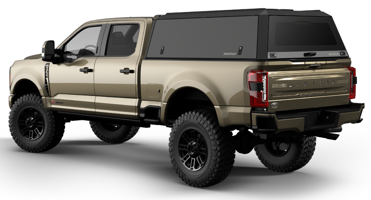 RSI SmartCap - F-150 Truck Bed Cap Edge Adventure Matte Black 21-26 Ford F-150 6.5 Foot Standard Bed - EA0334-BN
