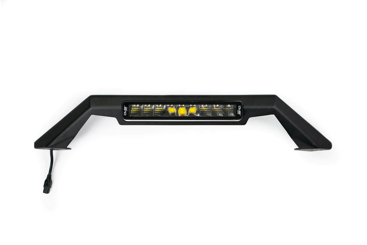 DV8 Offroad - Bull Bar With LED Light Bar Mount For Mto Series Front Bumpers - LBUN-01