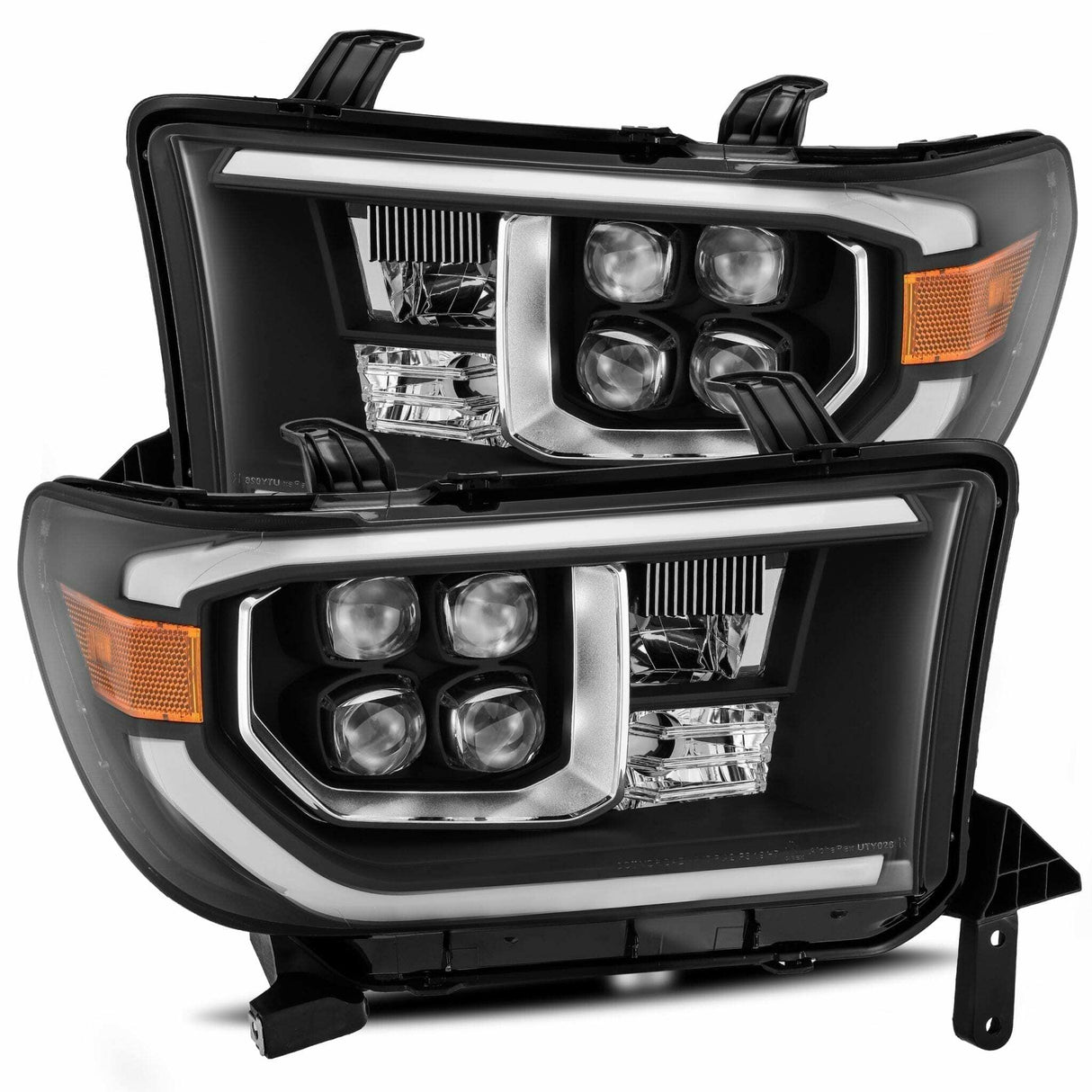 AlphaRex 880774 LED Projector Headlights in Black