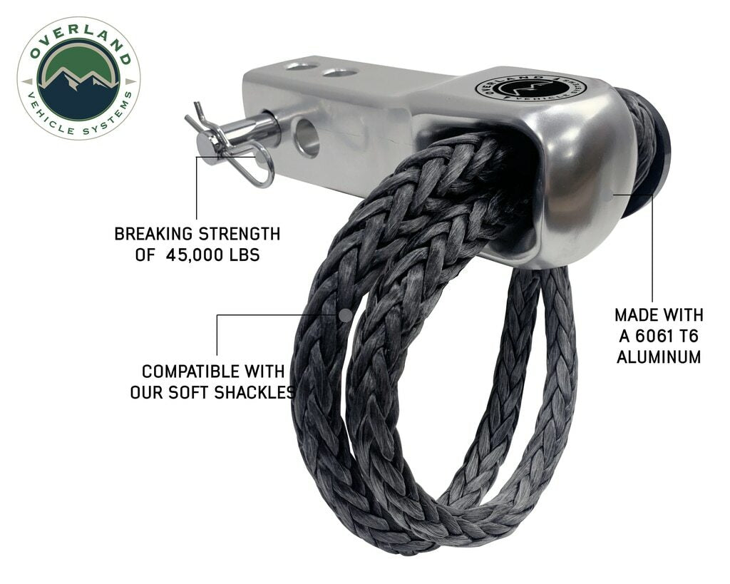 Overland Vehicle Systems - Aluminum Receiver Hitch Mount - Durable and Efficient - 19109902