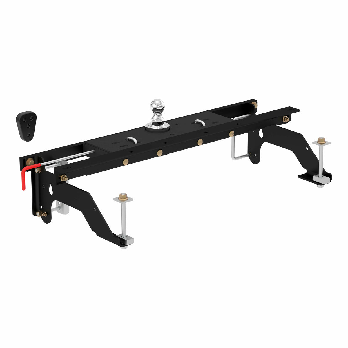 Curt - Double Lock Gooseneck Hitch Kit with Brackets, Select Dodge Ram 1500 - 60733
