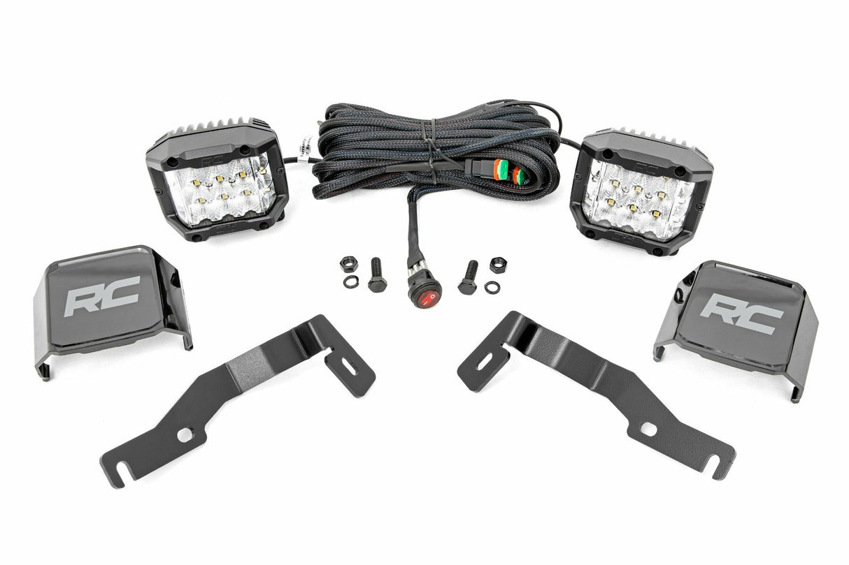 LED Light Kit - Ditch Mount - 3(in.) OSRAM - Wide - Toyota Tacoma 2WD/4WD (2024)