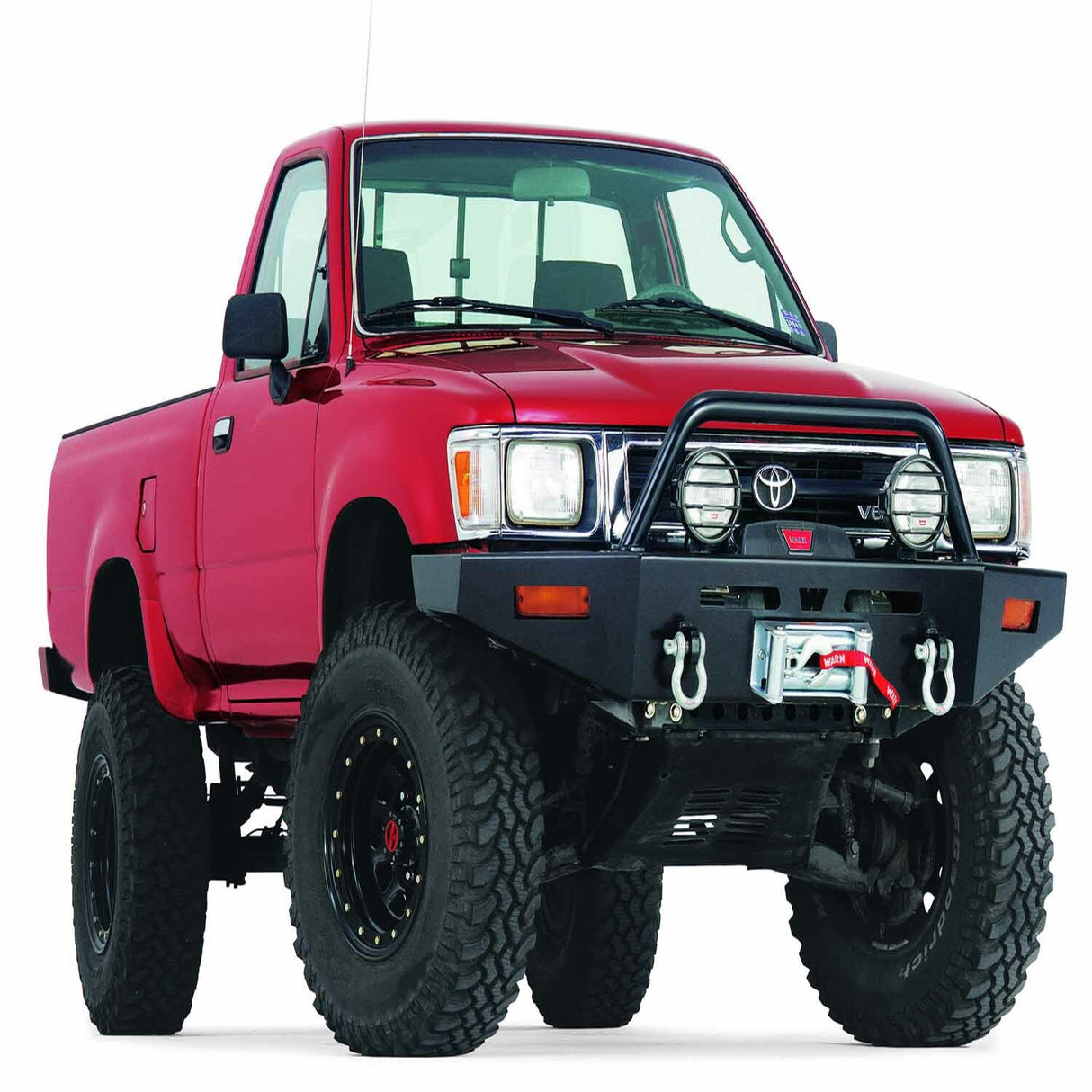 Warn - 68451 Powder Coated Black Without Brush Guard Without Skid Plate Without Step Plate