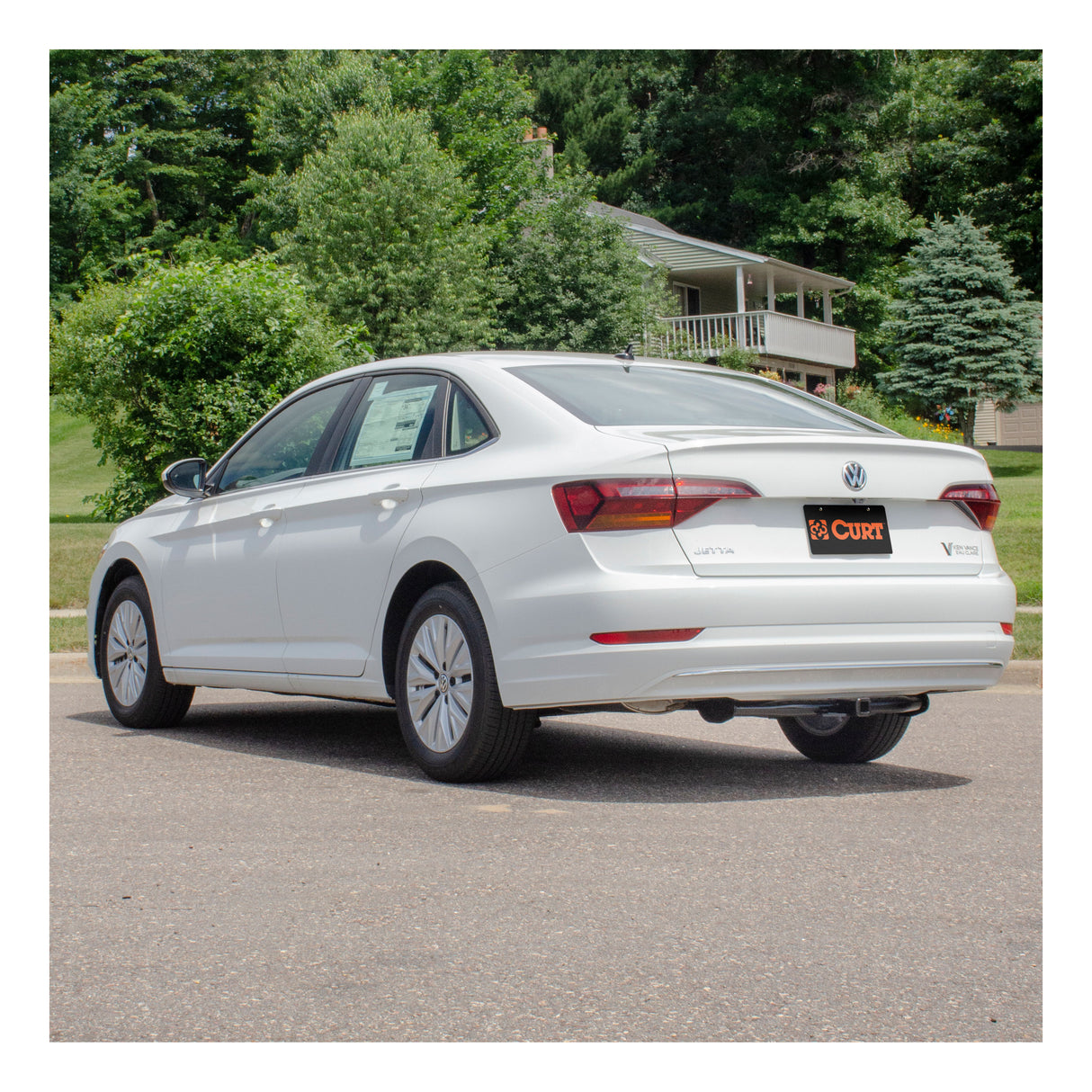 Curt - Class 1 Trailer Hitch, 1-1/4" Receiver, Select Volkswagen Jetta - 11540