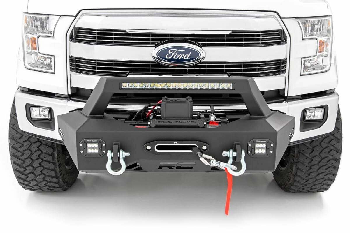 Rough Country - EXO Winch Mount Kit - Ford F-150 2WD 4WD (2009-2023) - 10762