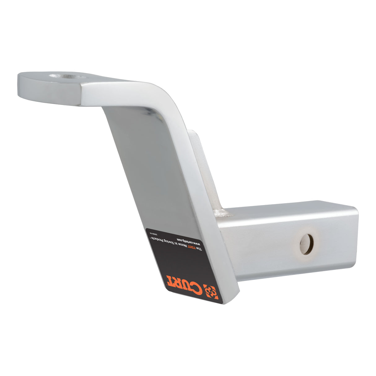 Curt - Class 3 Ball Mount (2" Shank, 7,500 lbs., 6" Drop, 9-1/4" Long, Chrome) - 45297