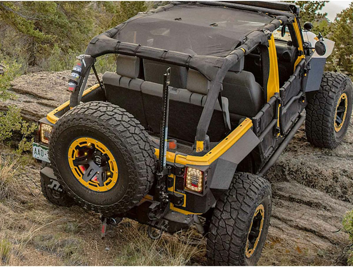 Rugged Ridge - Offroad Jack Mounting Bracket; 07-16 Jeep Wrangler JK - 11586.01