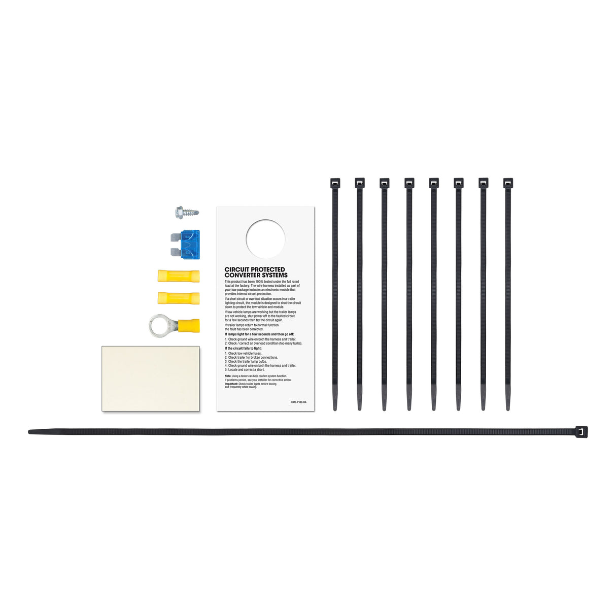 Curt - Custom Wiring Harness, 4-Way Flat Output, Select Ford Edge Titanium - 56437