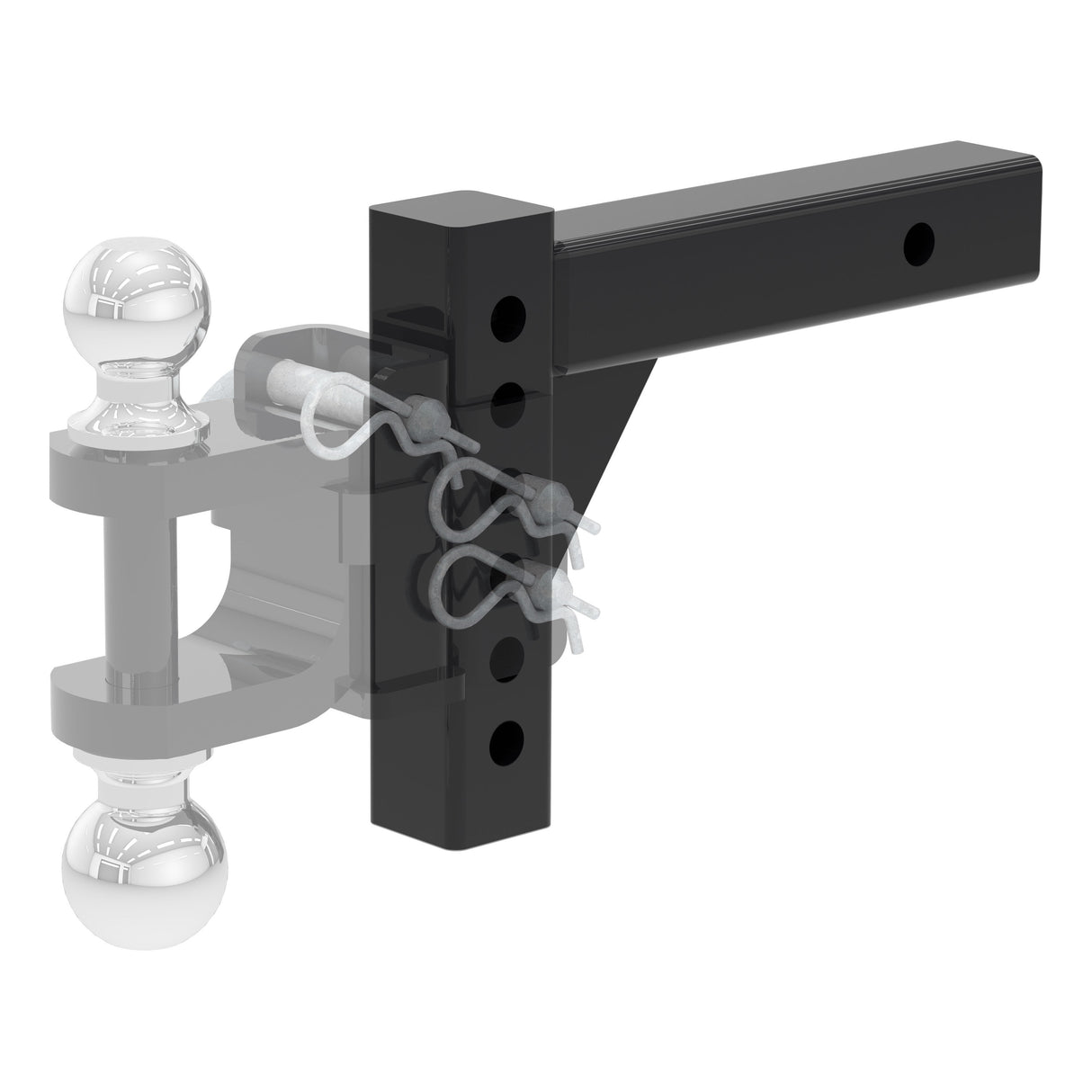 Curt - Replacement Adjustable Ball Mount Shank (Fits #45049 or #45799) - 45059