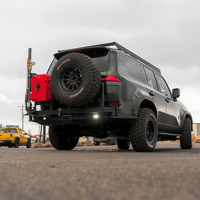 CBI - Lexus GX550 Dual Swing Arm Add On | 2024 - Powder Coat Black - 200-000-016-008