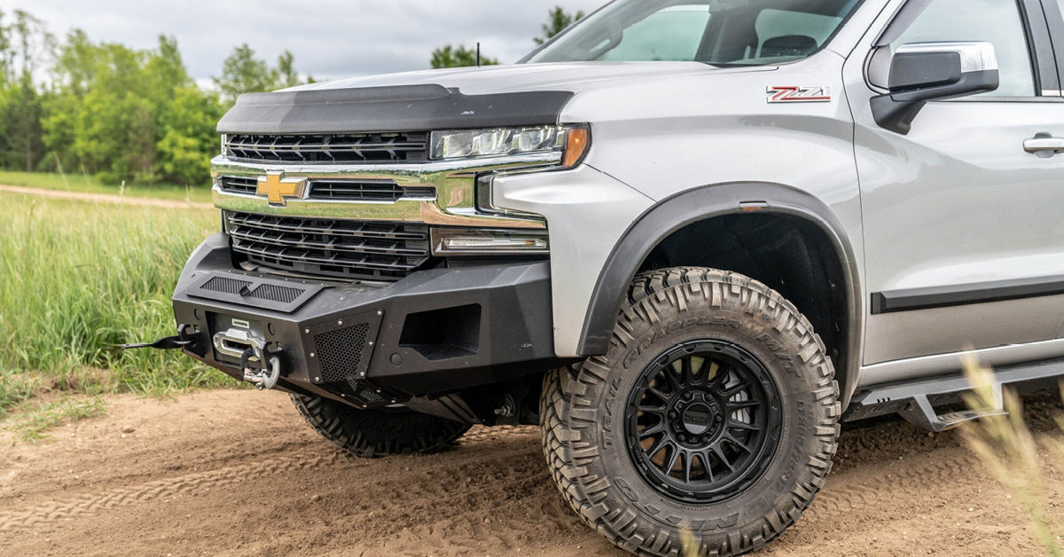 Husky Liners 22804993 RVL Smooth Finish Fender Flare Set for 19-23 Chevrolet Silverado 1500