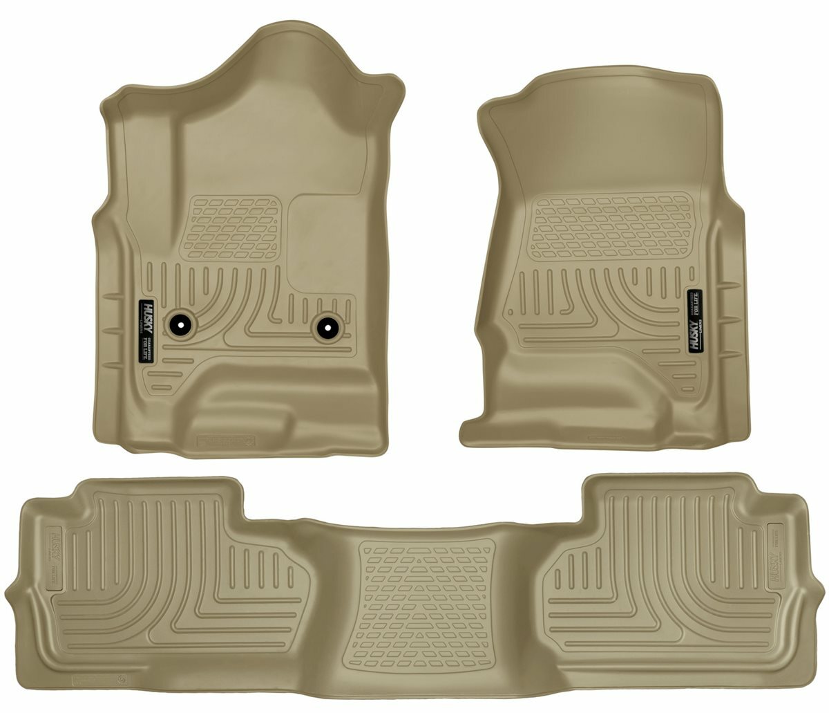 Husky Liners - Front & 2nd Seat Floor Liners (Footwell Coverage) - 98243