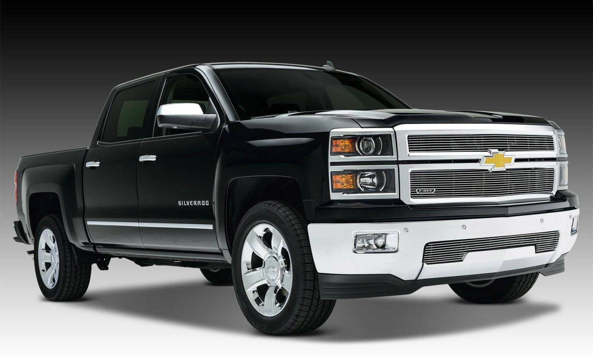 T-Rex Grilles - 2 Pc Horizontal Aluminum Billet Grille Replacement - 20121