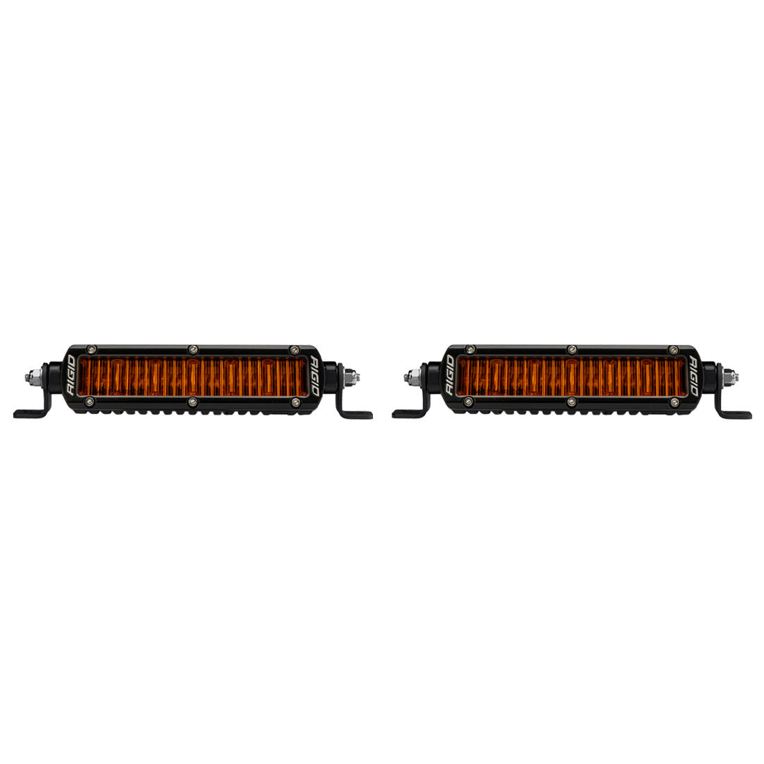 RIGID - SR-Series 6 Inch SAE Fog Lights Amber PRO Pair - 906705
