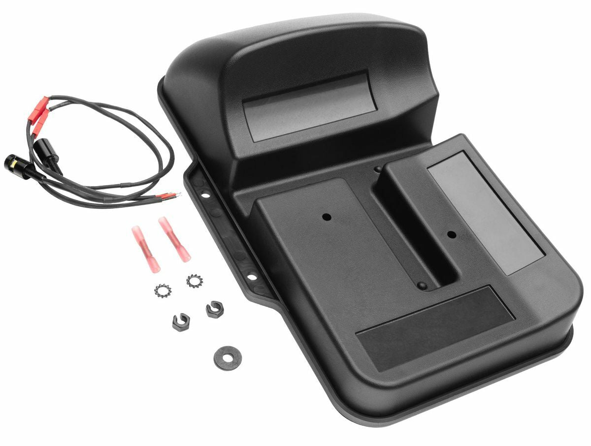 Rugged Ridge - LICENSE PLATE RELOCATION, REAR;BLACK;JEEP - 11238.16