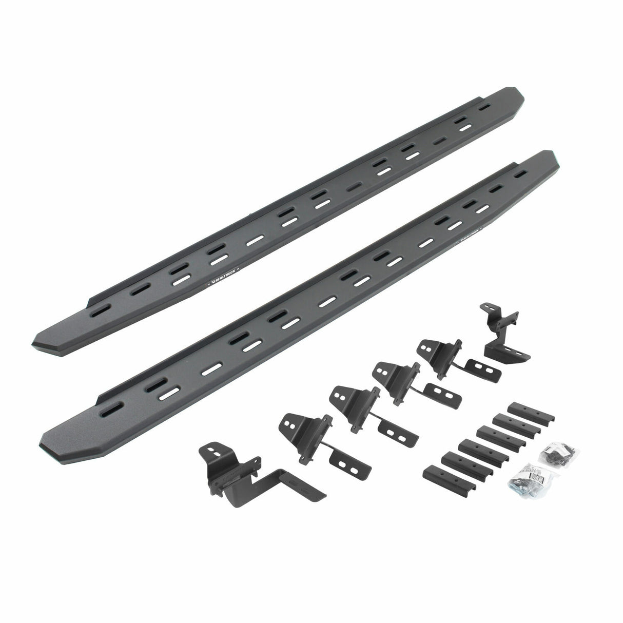 Go Rhino 69650568SPC - RB30 Slim Line Running Boards with Mounting Bracket Kit - Textured Black