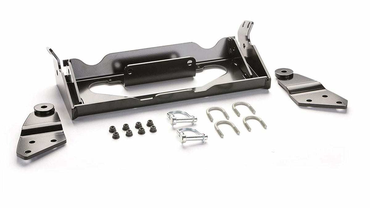 Warn - 90855 Front Kit Black Includes Mounting Bracket and Hardware