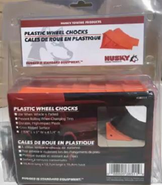 Husky Towing - 38511 Bright Orange Plastic Set of 2