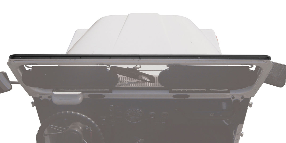 Bestop - 51206-01 - Windshield Channel