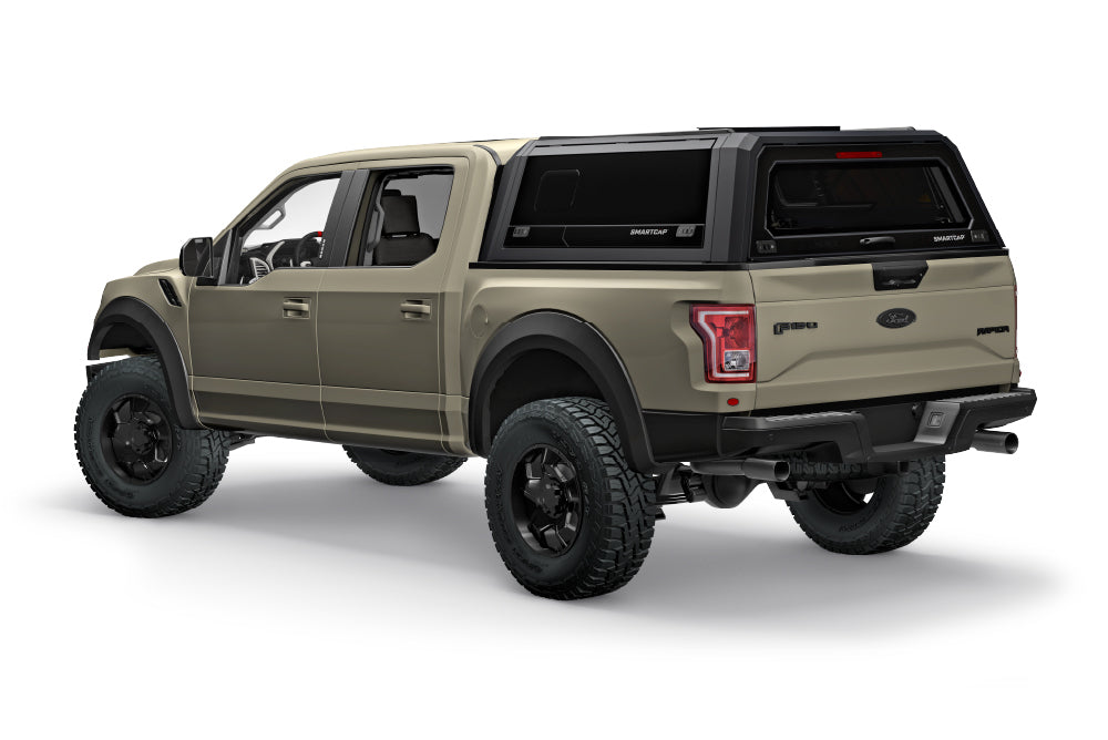 RSI SmartCap - F-150 Truck Bed Cap SmartCapEVO Sport Matte Black For 09-20 Ford F-150 6.5 Foot Standard Bed SmartCap - EV0301-MB