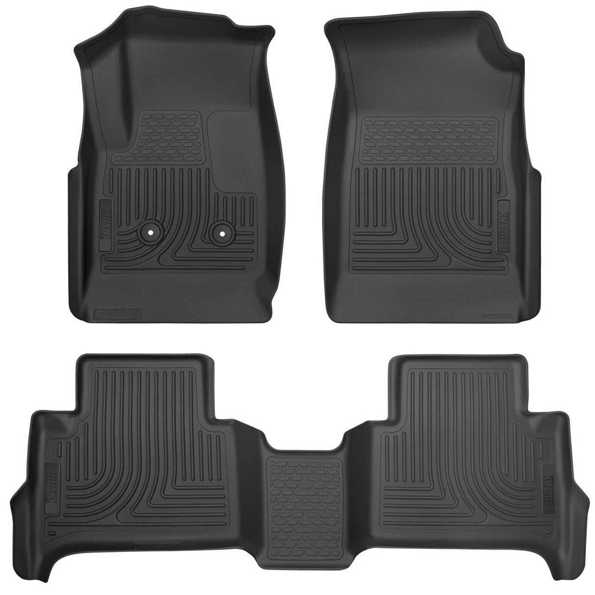 Husky Liners 93471 Weatherbeater - Front & 2nd Seat Floor Liners