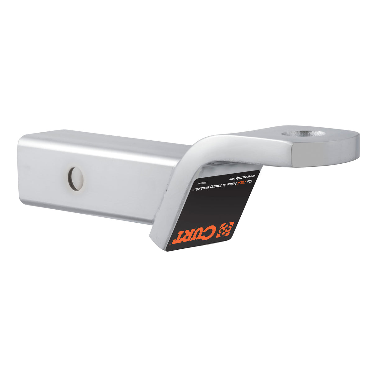 Curt - Class 3 Ball Mount (2" Shank, 7,500 lbs., 2" Drop, 7-1/2" Long, Chrome) - 45290