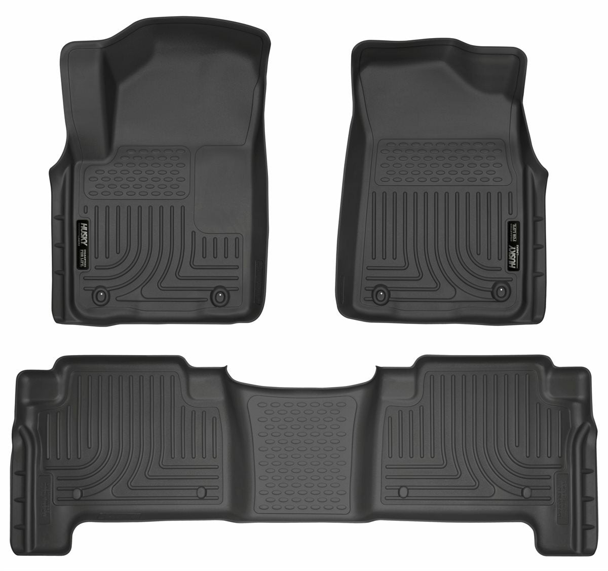 Husky Liners - Front & 2nd Seat Floor Liners - 98611
