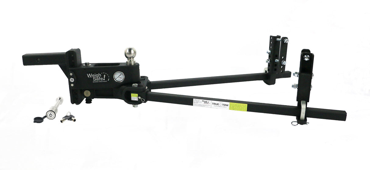 Weigh Safe - Weight Distribution System with Tongue Weight Gauge - WSWD6-2-KA
