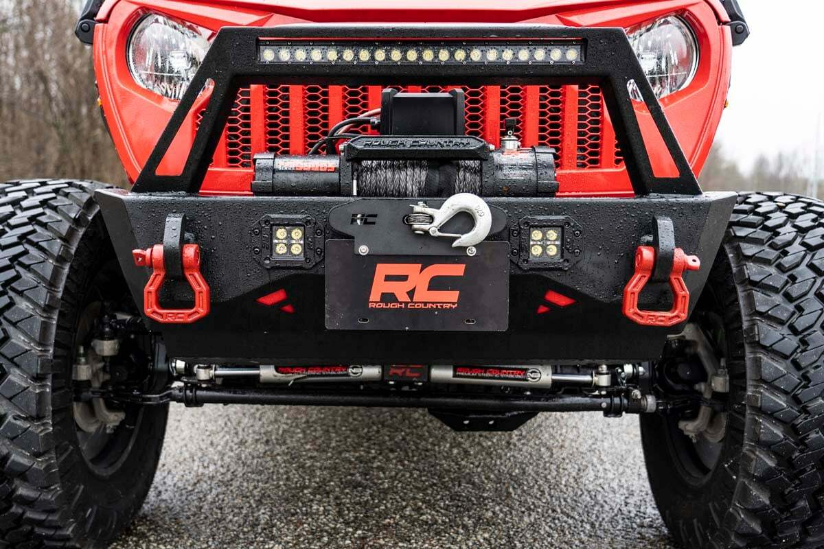 Rough Country License Plate Mnt - Hawse - Quick Release - RS124