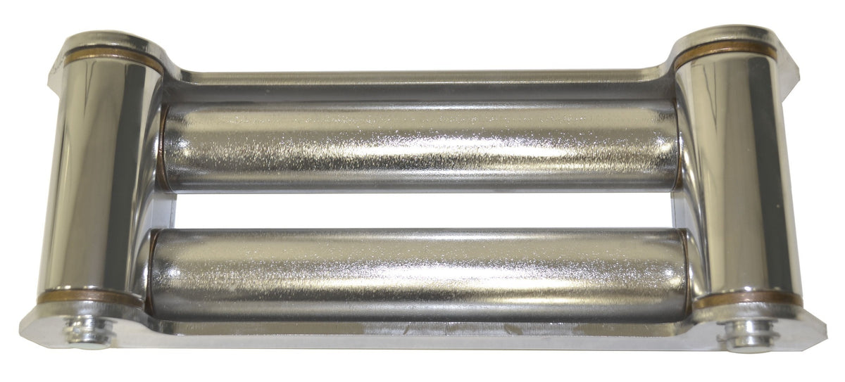 Warn - Roller Fairlead, chrome, 10 in Drum - 30859