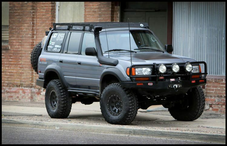 Prinsu - Toyota Landcruiser 80 Series Prinsu Roof Rack / Cutout for 40" Light Bars - 400-000-014-002