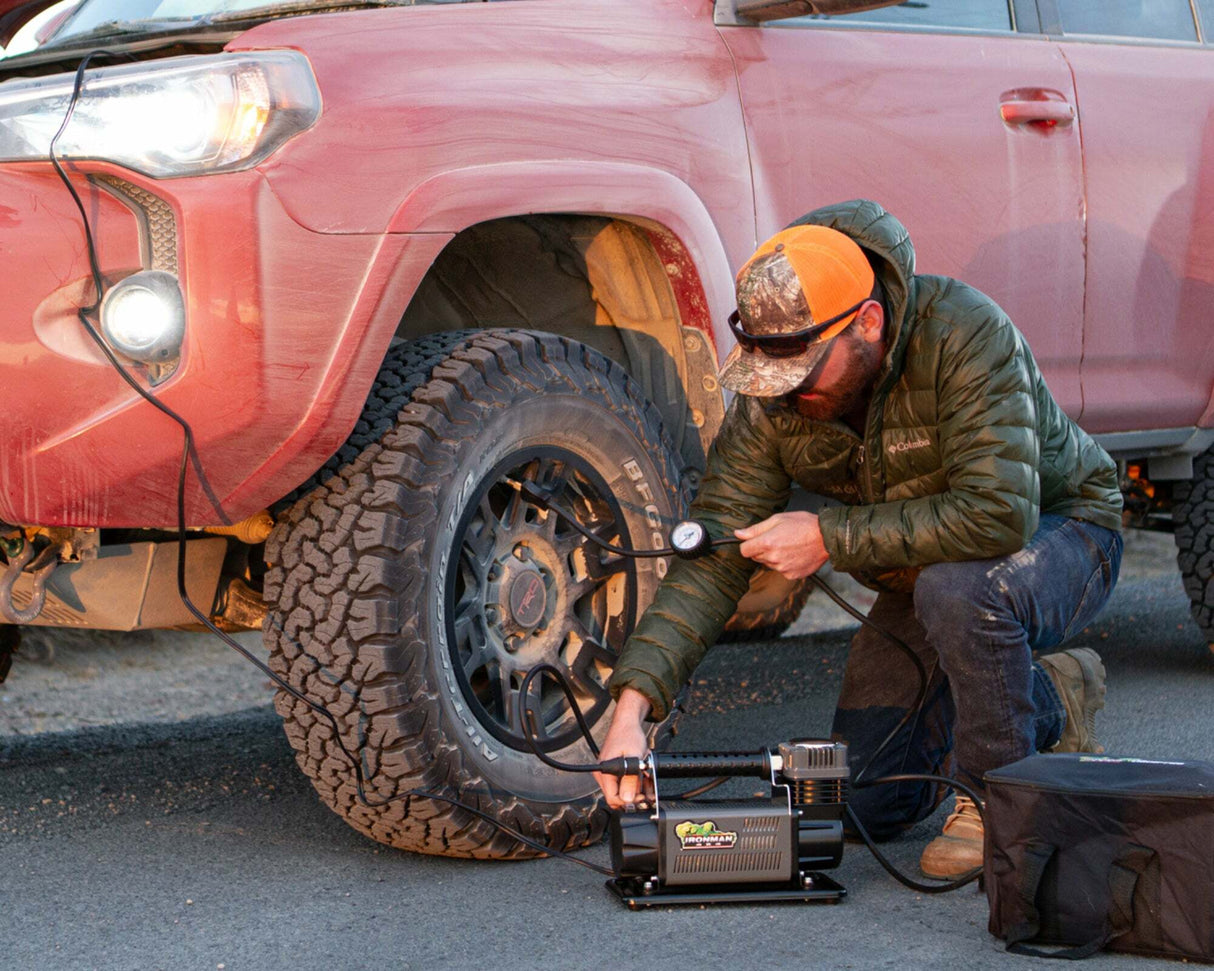 IronMan 4x4 - Air Champ Pro 5.65CFM - 12V Heavy Duty Portable Air Compressor - ICOMPRESSOR004