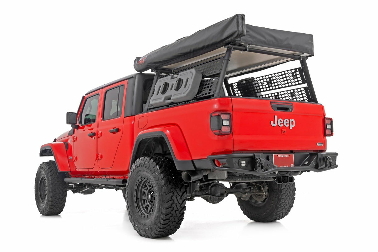 Rough Country - Oval Nerf Steps - Black - Jeep Gladiator JT (20-23) - 21015