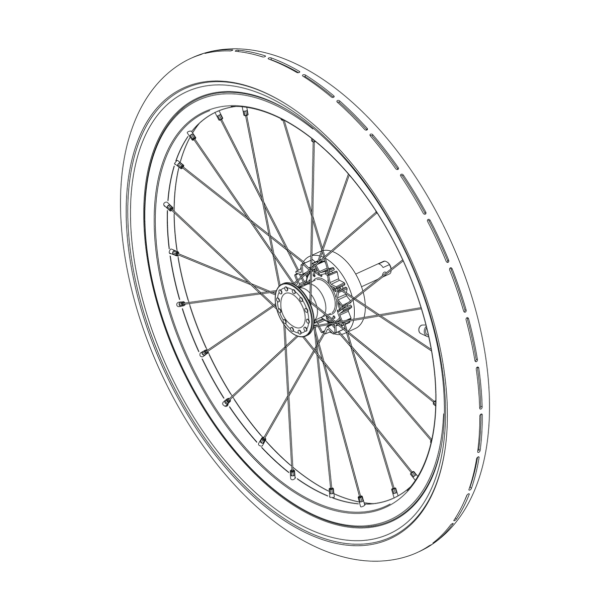 Thule - Wheel Assy 40mm - CHE XT 17-X - 1540102422