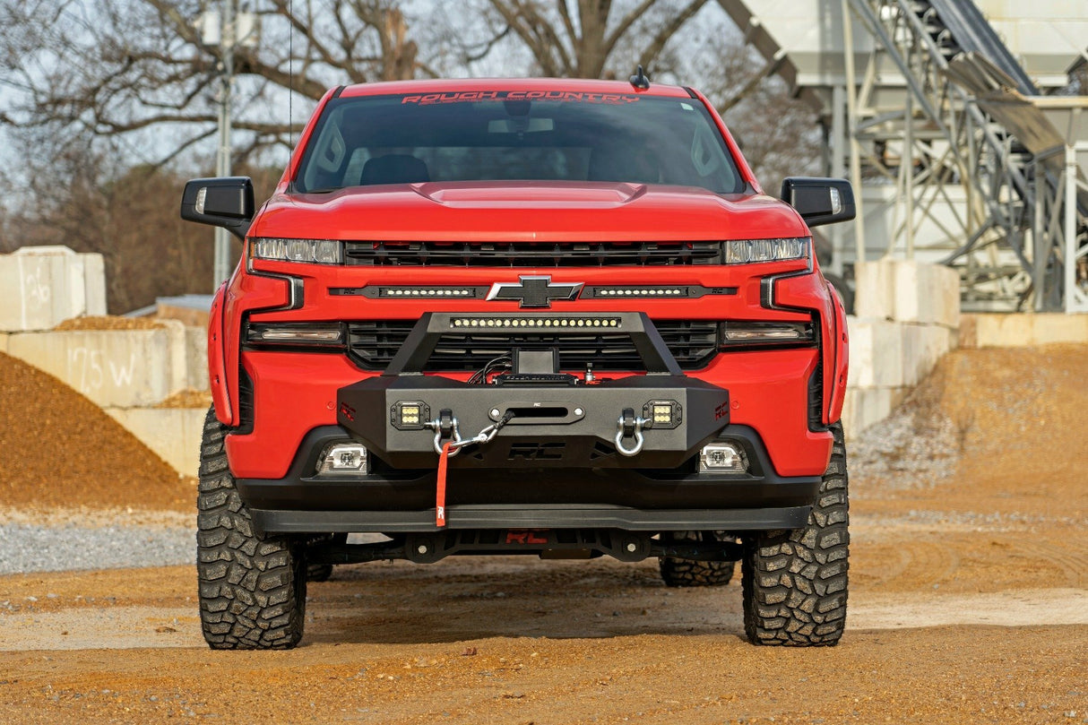 Rough Country - EXO Winch Mount Kit - Chevy Silverado 1500 2WD 4WD (2019-2022) - 10765