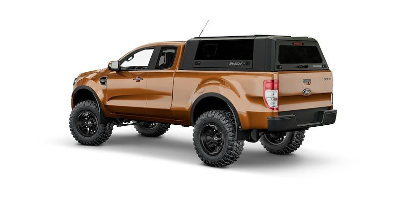 RSI SmartCap - Ranger Truck Bed Cap SmartCapEVO Sport Matte Black For 19-23 Ford Ranger Crew Cab 5 Foot Short Bed SmartCap - EV0303-MB