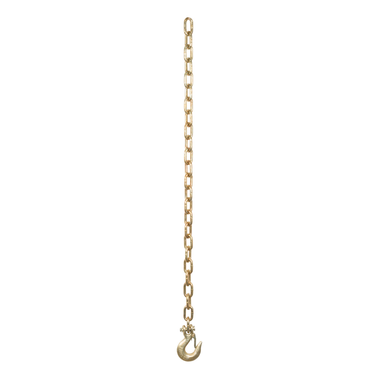 Curt - 35" Safety Chain with 1 Clevis Hook (12,600 lbs, Yellow Zinc) - 80303