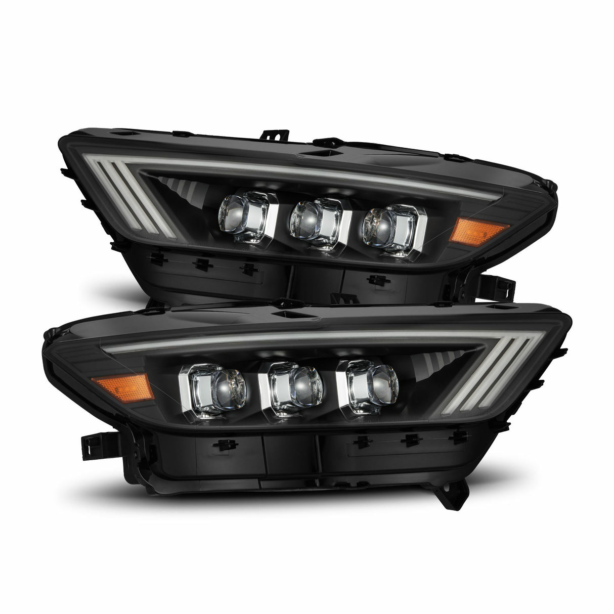 AlphaRex 880144 LED Projector Headlights in Black