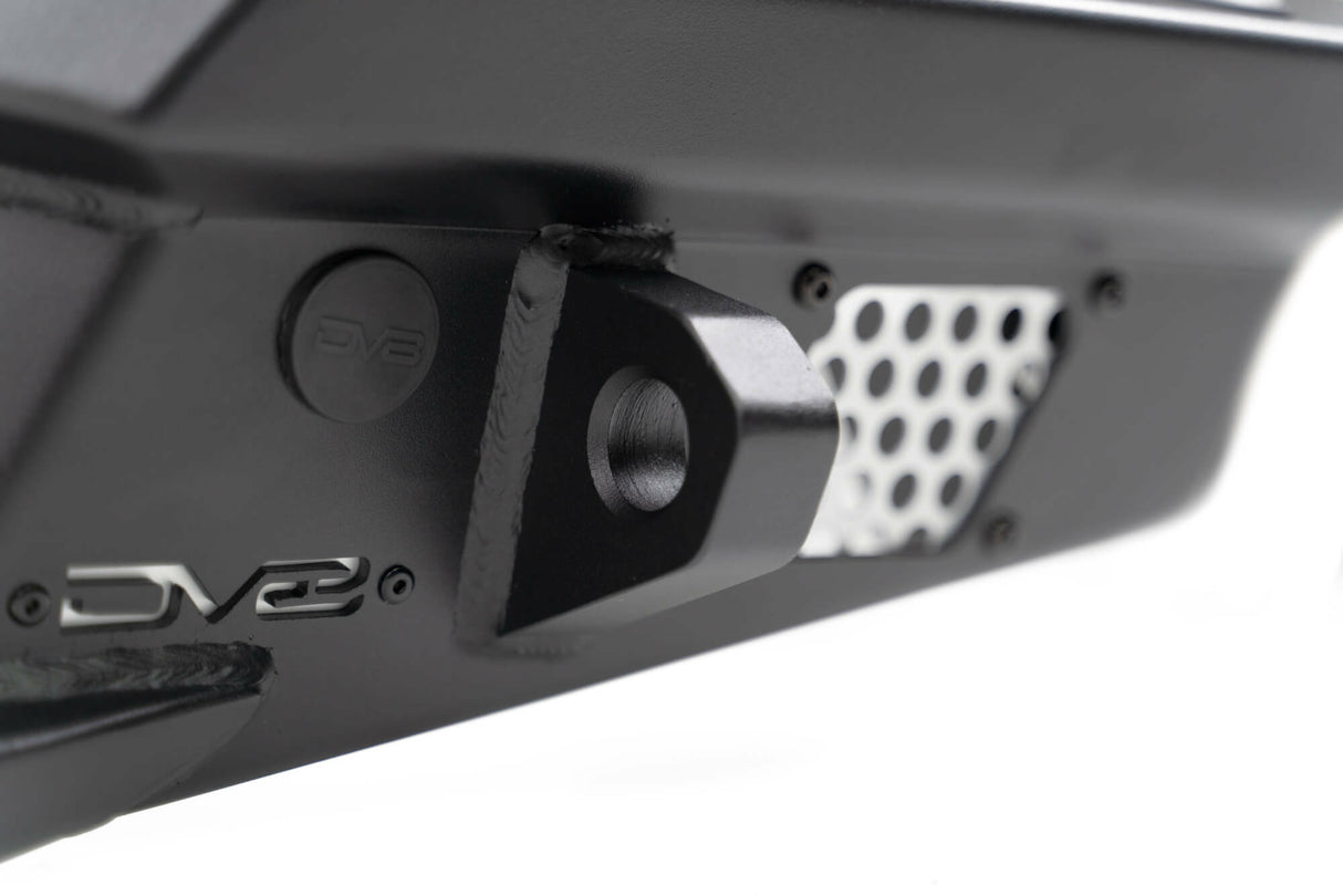 DV8 Offroad - Jeep Wrangler JL MTO Series Rear Bumper w/ Optional Tire Carrier - RBJL-13