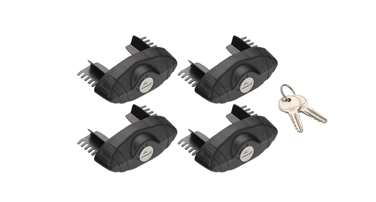 Rhino Rack - Vortex Locking End Caps (4 Set) - VA-LEC4