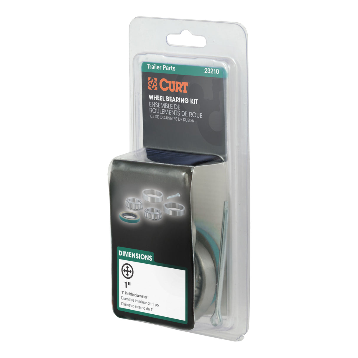 Curt - 1" Wheel Bearing Kit - 23210