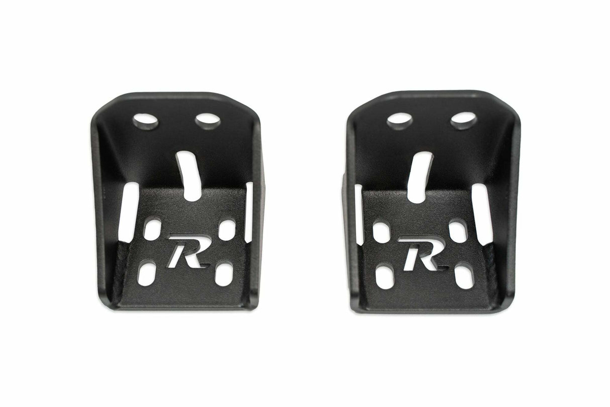 Rago Fabrication - 2005-2024 Toyota Bed Rail Accessory Mounting Brackets - AC6705801NA