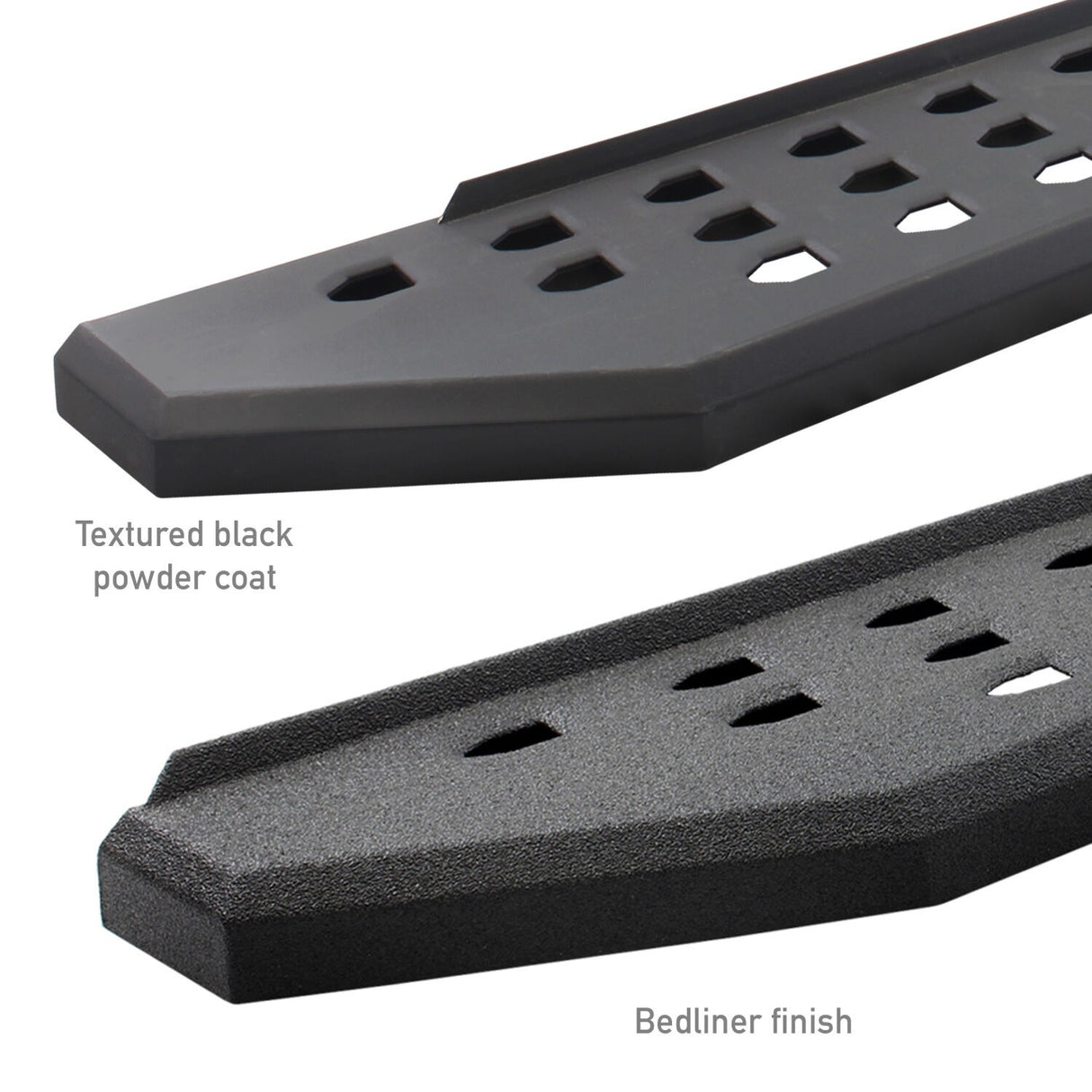 Go Rhino 6949264810PC RB20 Running Boards w Mounting Brackets, 1 Pair Drop Steps Kit